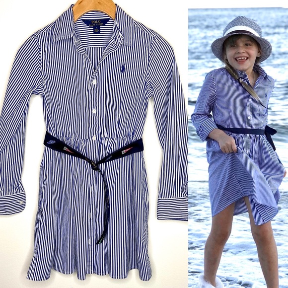 Polo Ralph Lauren Other - Polo Ralph Lauren striped shirt dress- 7